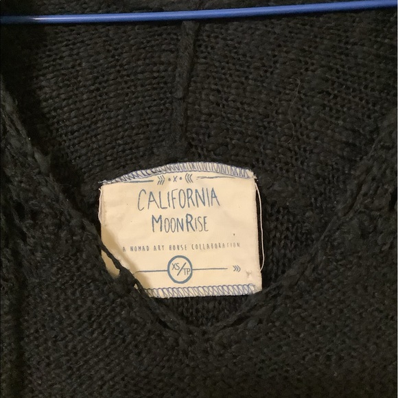 California moonrise knit hooded top - Picture 3 of 5